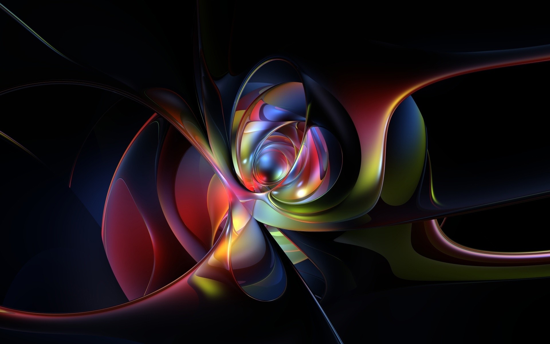 astrazione curva frattale design dinamico linea onda grafico carta da parati desktop movimento illustrazione colore arte fantasia geometria luce gradiente luminoso effetto loop colore