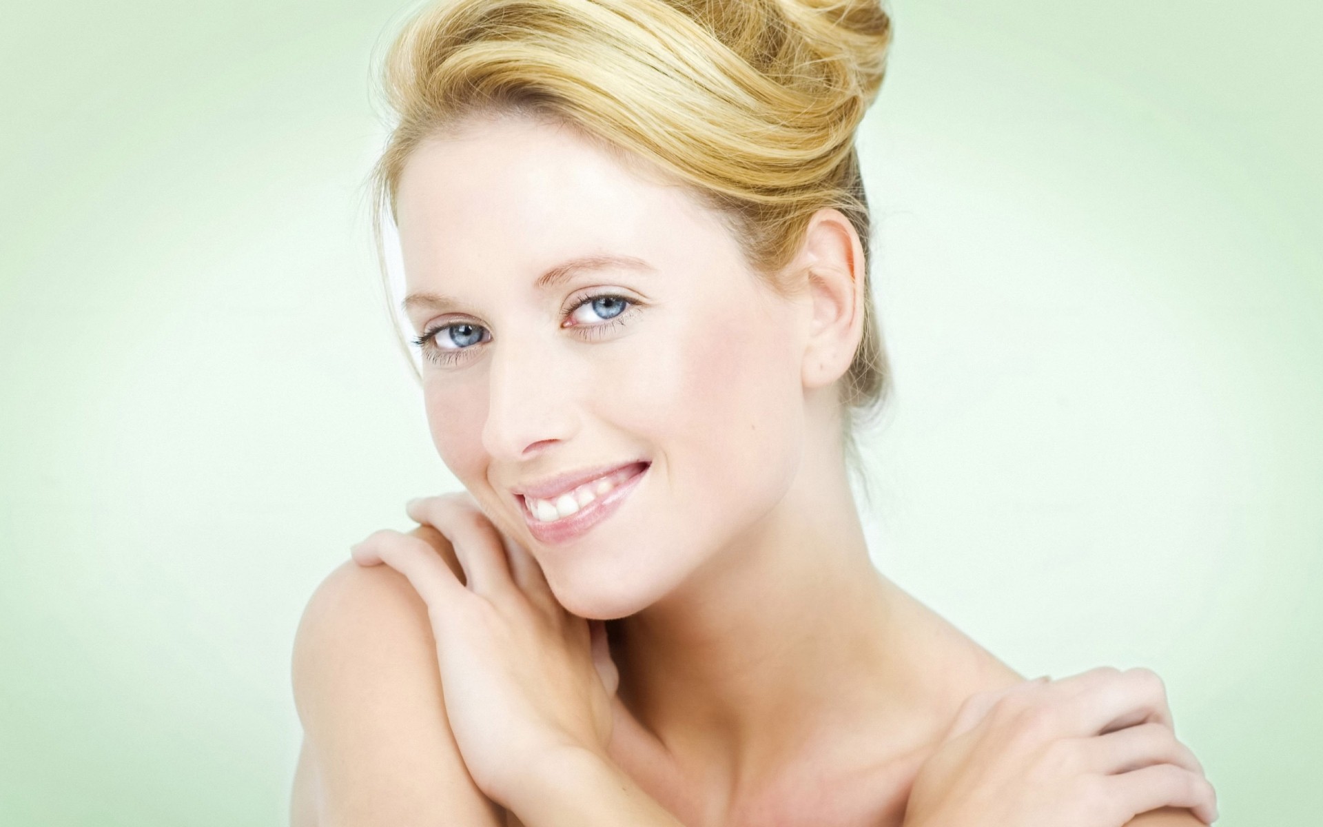 donna ritratto nudo pelle sexy occhio bella moda glamour pulito giovane ragazza donna