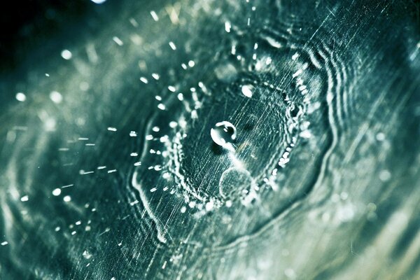 Goccia di goccia d acqua per desktop