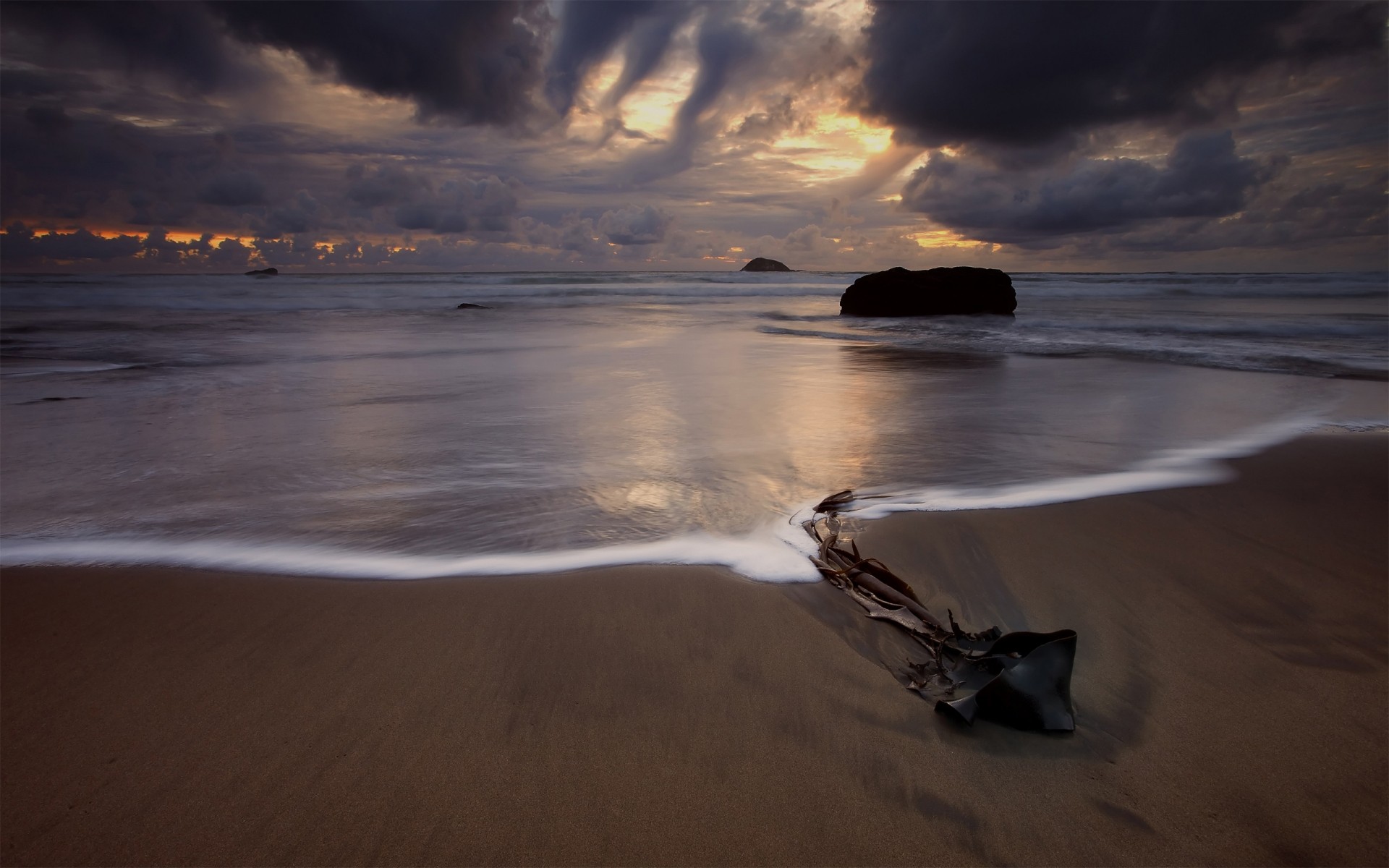 paesaggio tramonto spiaggia acqua oceano mare sera mare sabbia alba crepuscolo paesaggio paesaggio viaggi sole tempesta surf cielo riflessione estate nuvole