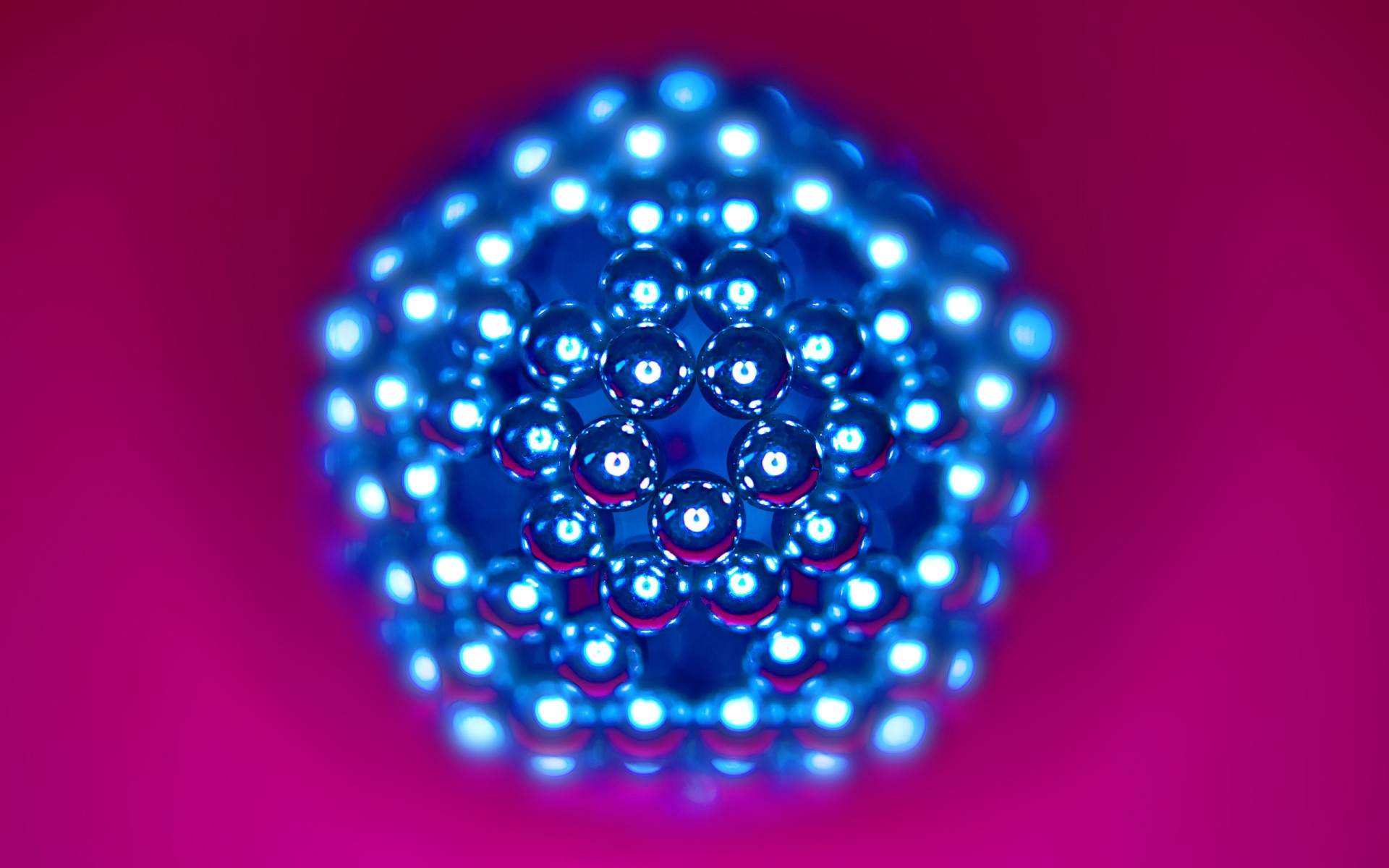 luminoso splende astratto brillare rotondo arte sfocatura carta da parati natale design macro magneti rosa