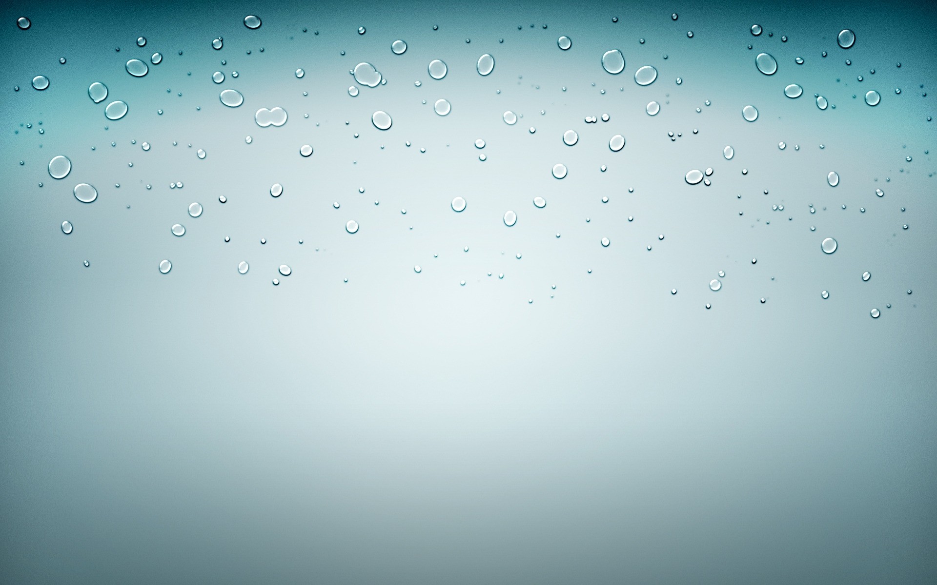 pioggia goccia astratto bagnato luce gocce rugiada turchese bolla pulito freddo liquido splash flusso chiaro sfondo liscio arte desktop carta da parati minimo gocce