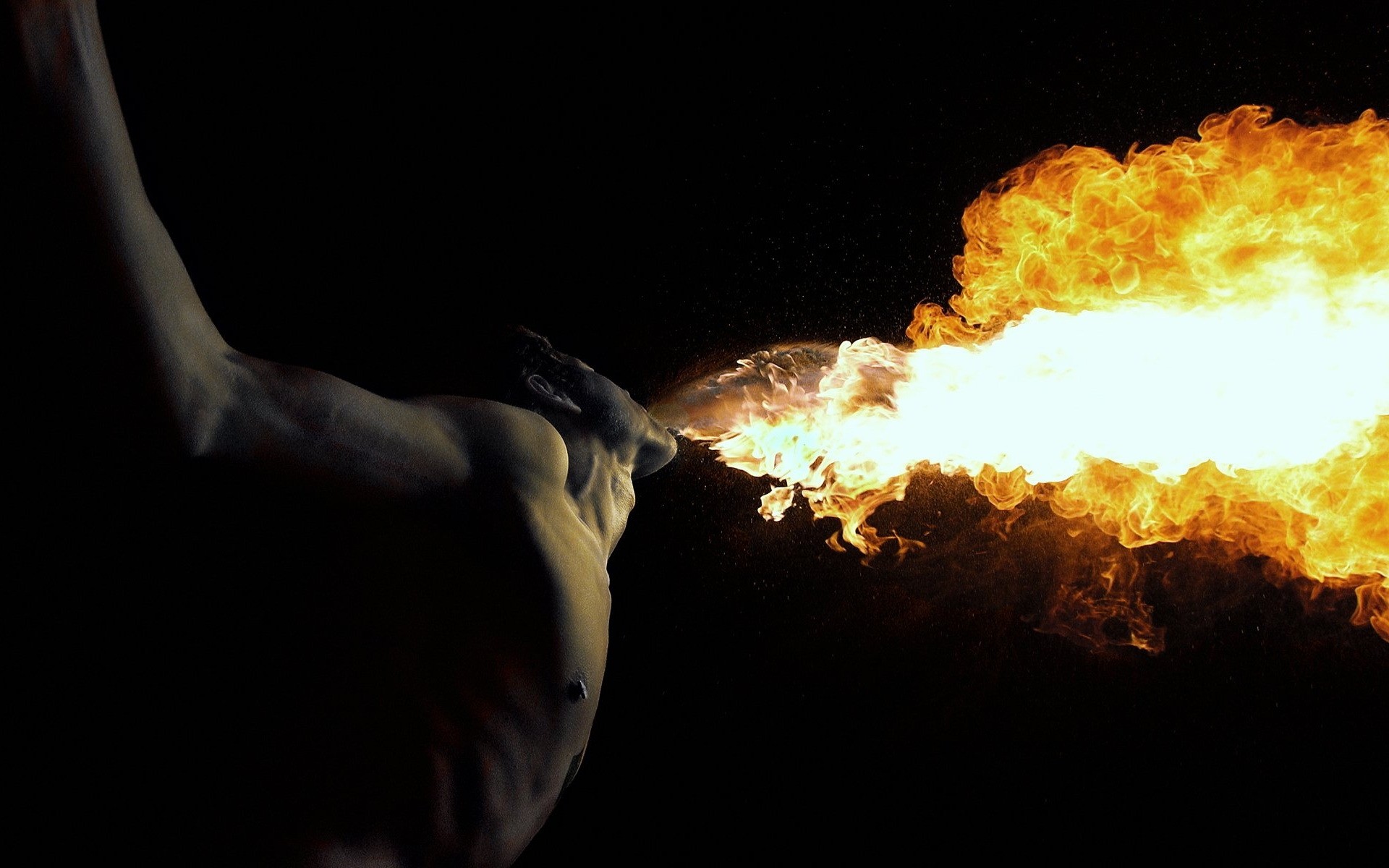 fumo fiamma caldo uno