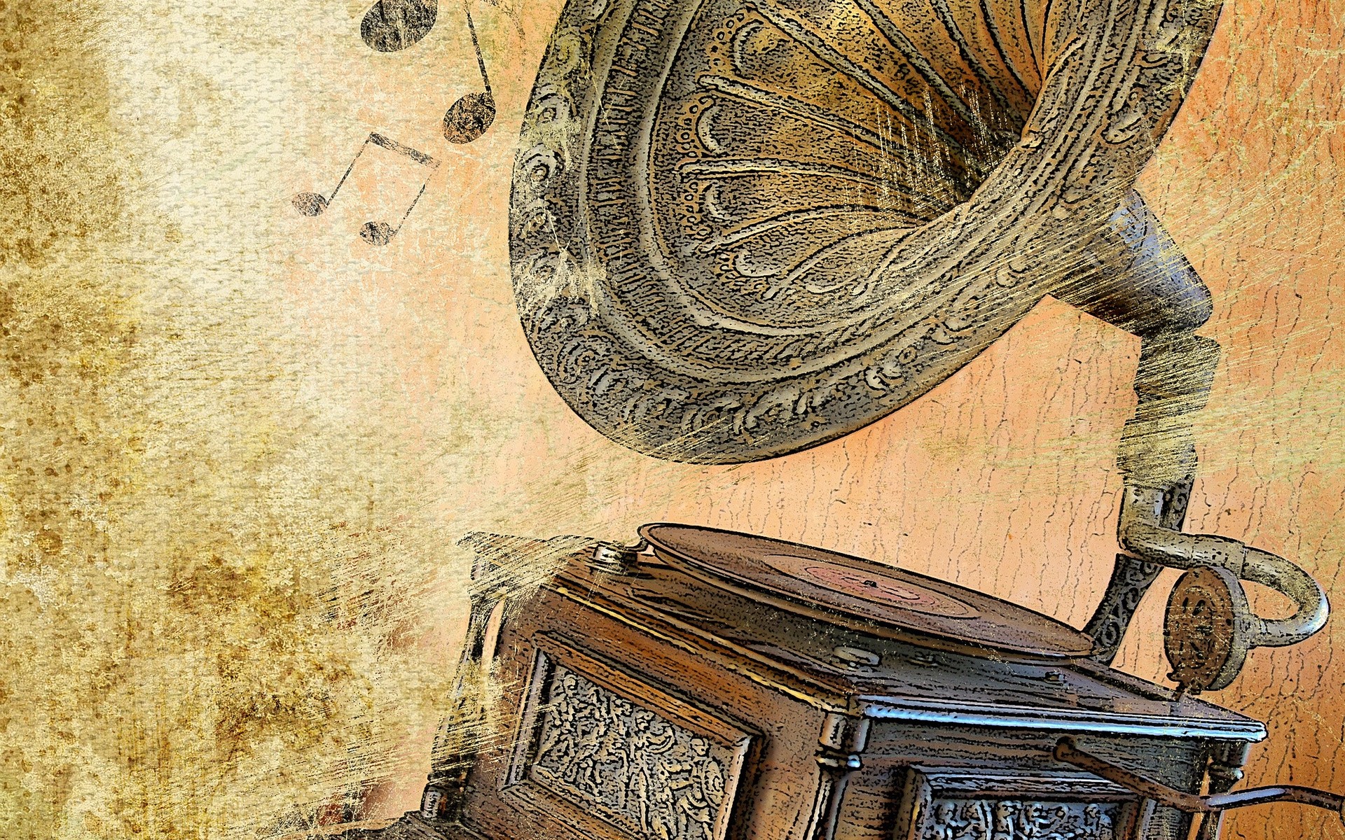 vecchio arte antico antico annata retro architettura musica strumento