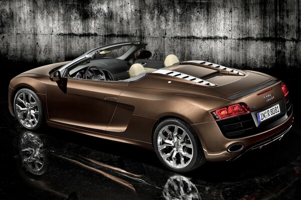 Audi Coupé open top