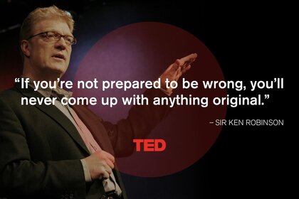Breve citazione di Ken Robinson