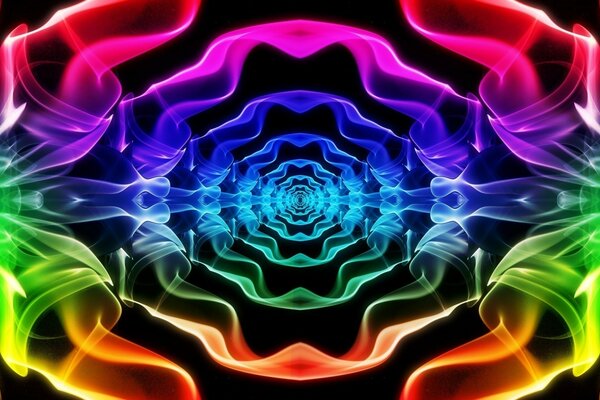 Sfondo dinamico, astrazione sul desktop