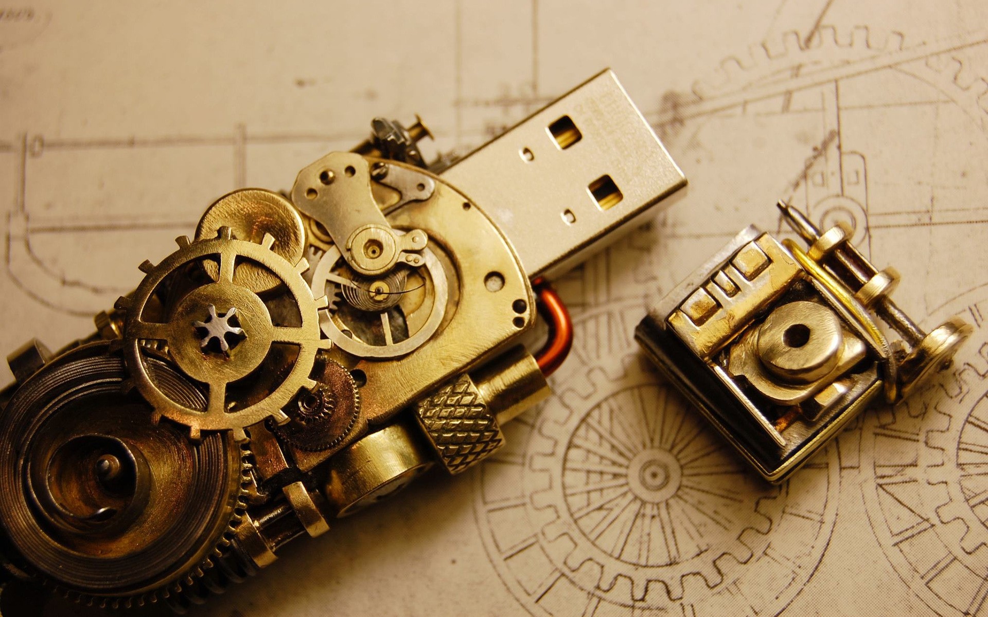 tecnologia gear gear macchine di precisione in acciaio macchina attrezzature tecnico vecchio potere del motore ruota di metallo retro antico industria vintage cog cavo usb