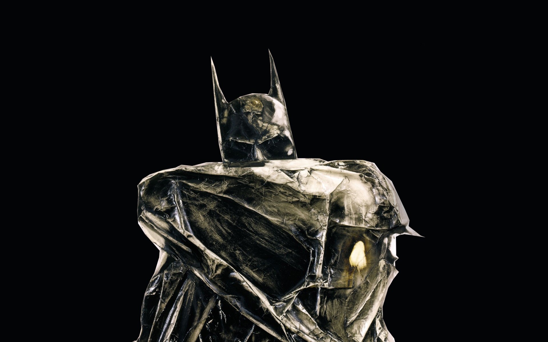 uno scultura desktop batman