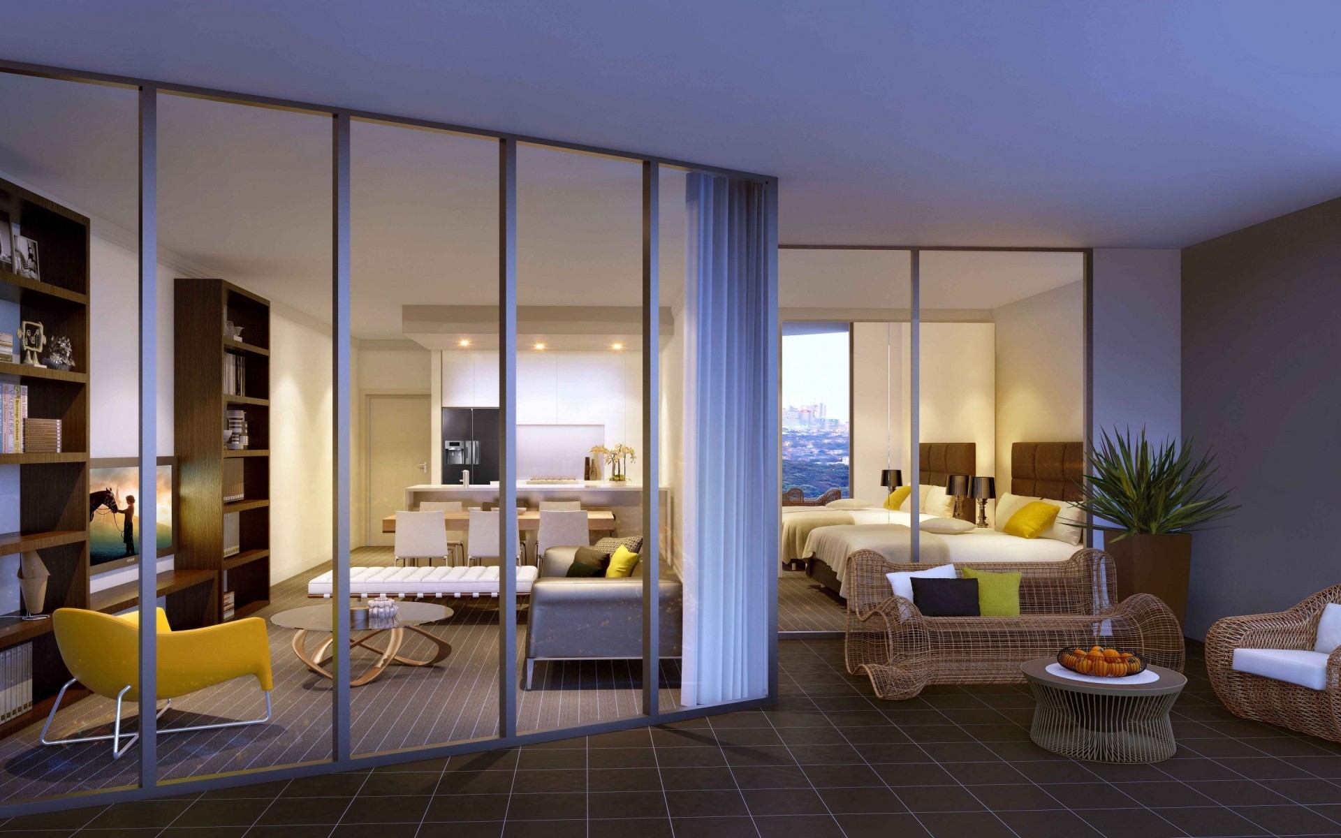 mobili camera sedile sedia finestra interno divano tavolo pavimento moderno di lusso appartamento interior design casa casa tappeto famiglia lampada sedia leggera specchio