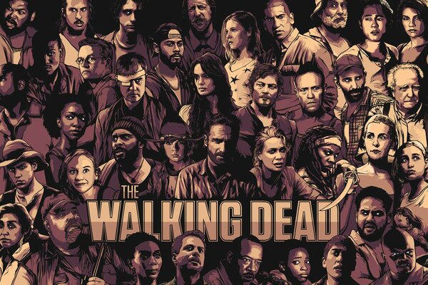 Illustrazione per una serie tv popolare