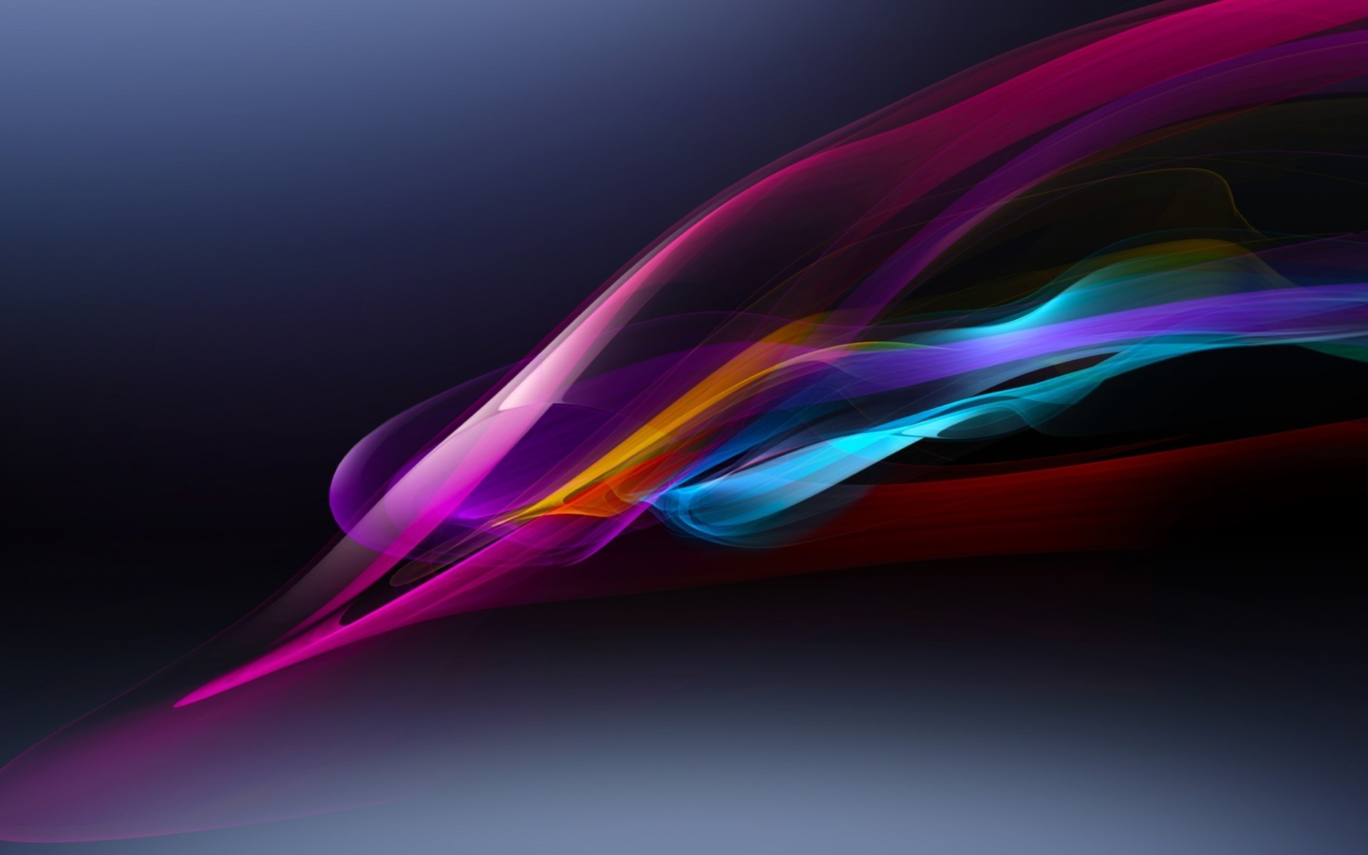 sony arte illustrazione astratto grafico futuristico colore curva sfocatura dinamico movimento forma design linea artistico luminoso carta da parati desktop surreale gradiente frattale smartphone xperia zu tecnologia tecnologia high-tech