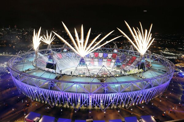 Festa dei Giochi Olimpici. Saluti