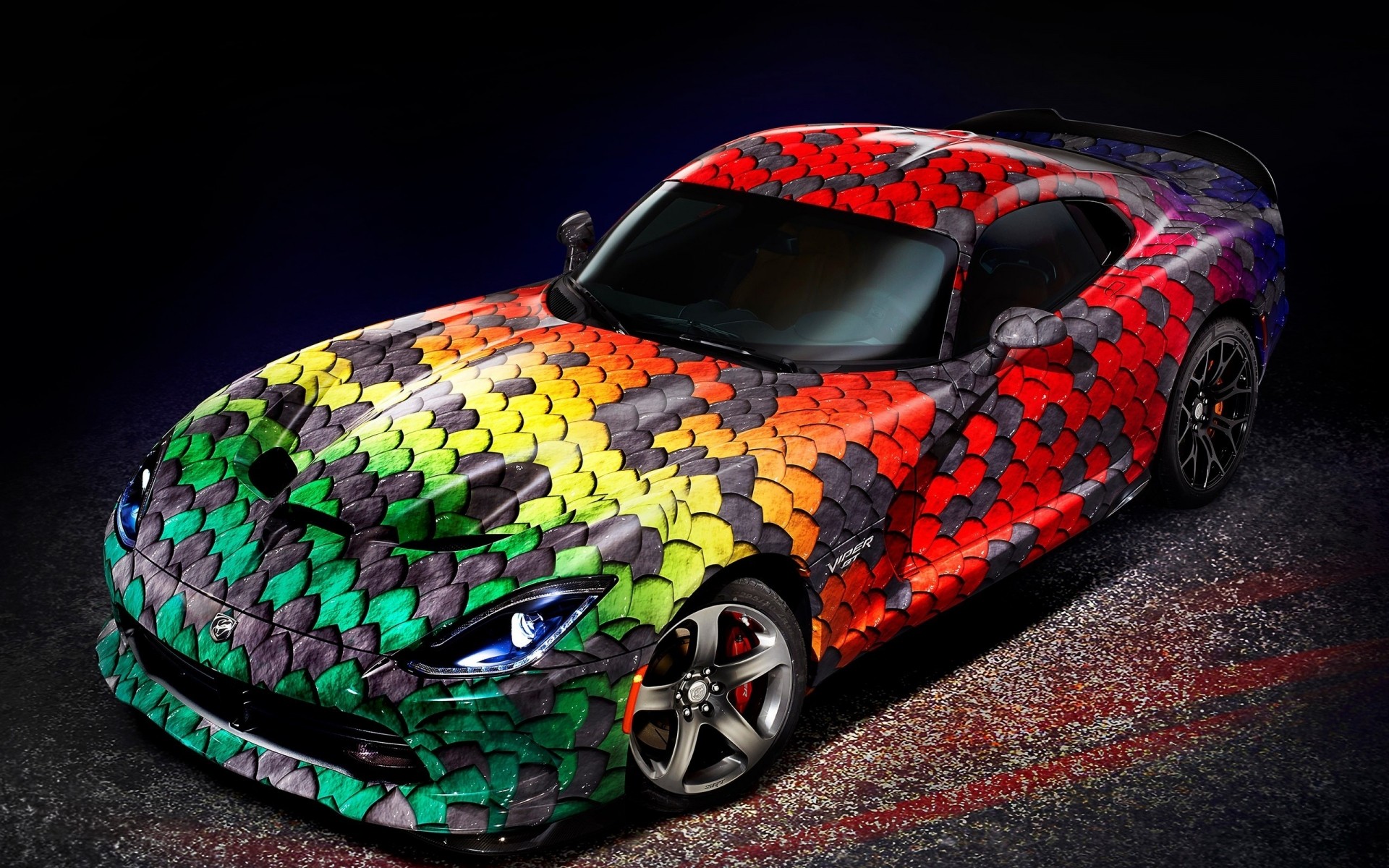 dodge auto auto ruota disco sistema di trasporto desktop veloce prestazioni di colore venom