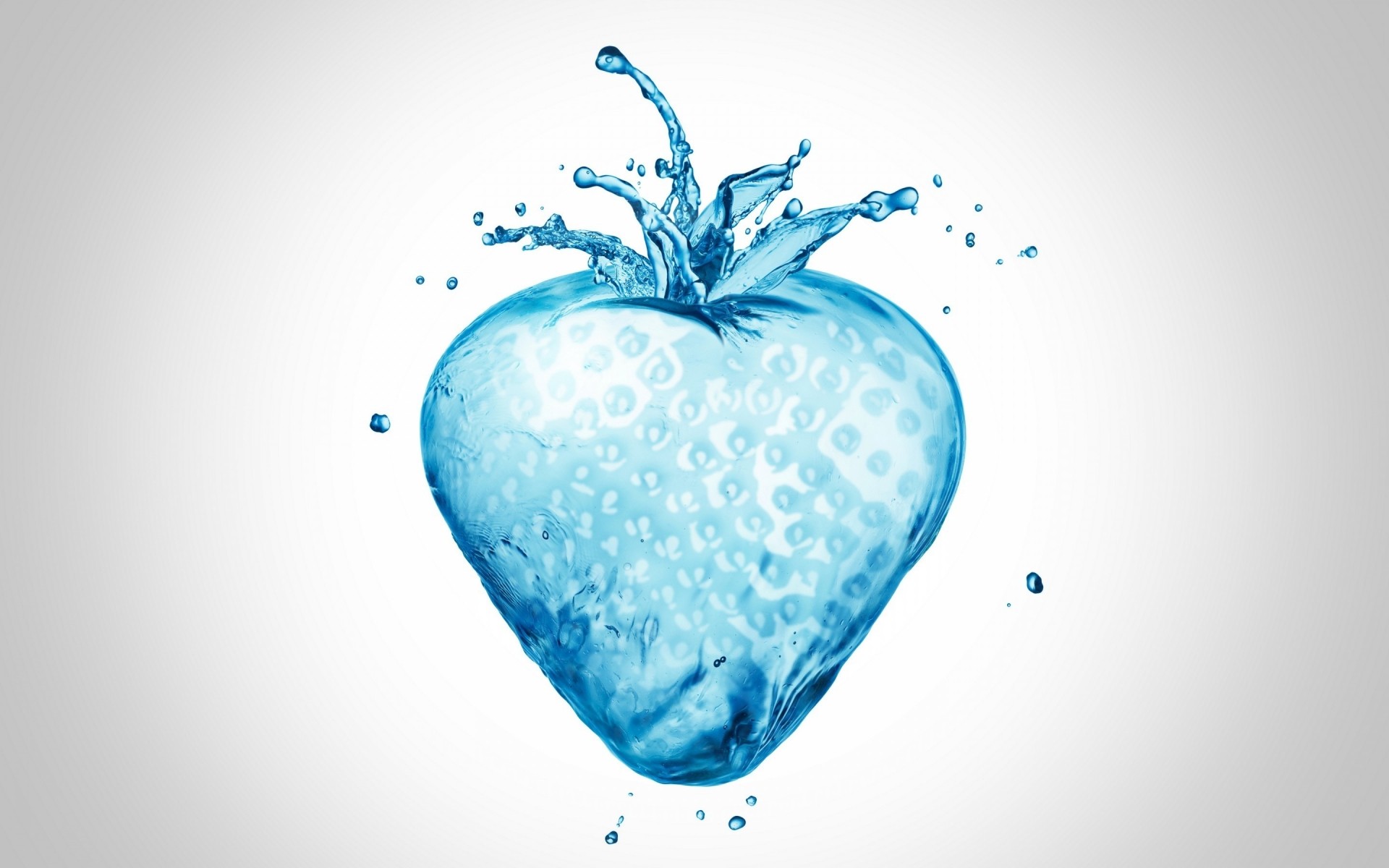 goccia splash acqua bagnato bolla movimento pulito fragola