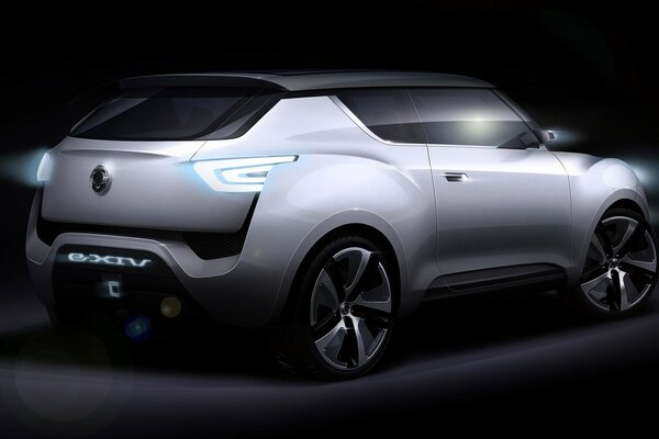 SsangYong e XIV concetto posteriore