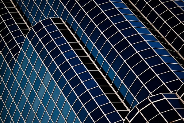 Figura geometrica o grattacielo in stile moderno