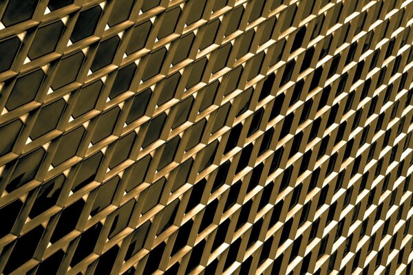 Immagine astratta in oro e nero