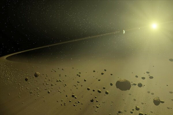 Pioggia continua imprevedibile astronomica