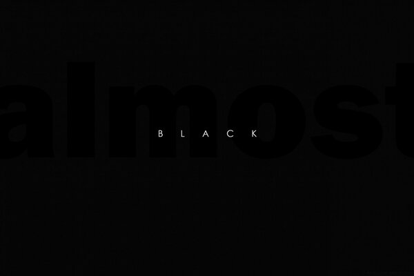 Tema nero, per il desktop