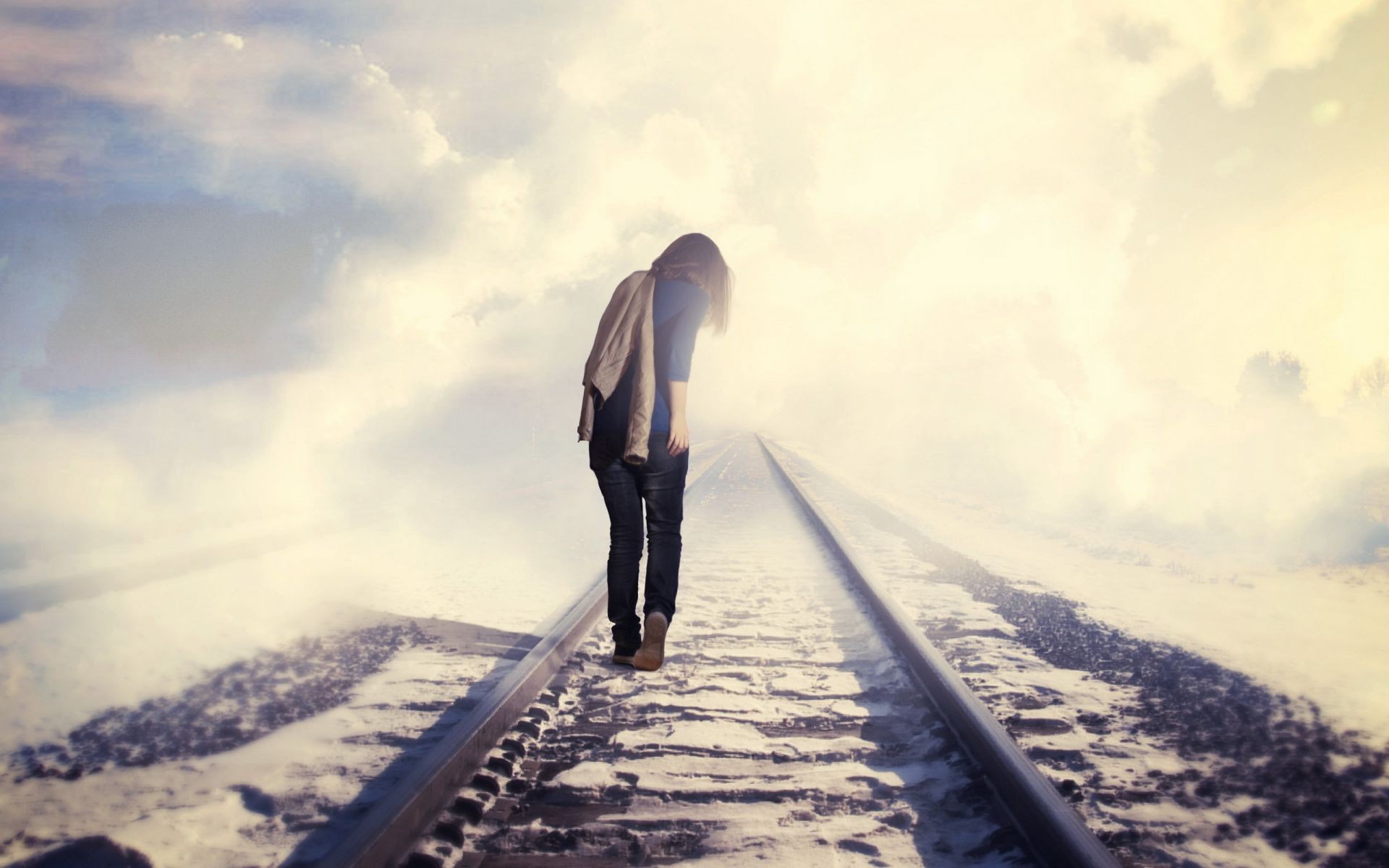 viaggio paesaggio strada neve cielo singolo inverno pista sistema di trasporto guida treno montagna ferrovia uomo adulto luce del giorno all aperto