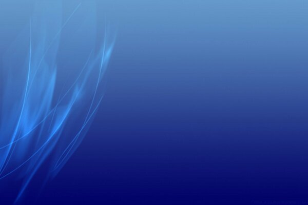 Sfondo blu con fumo blu
