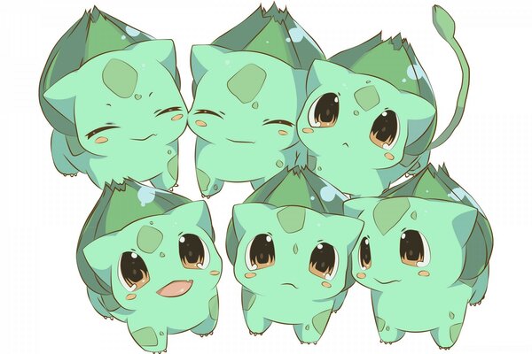 Simpatiche creature in stile anime