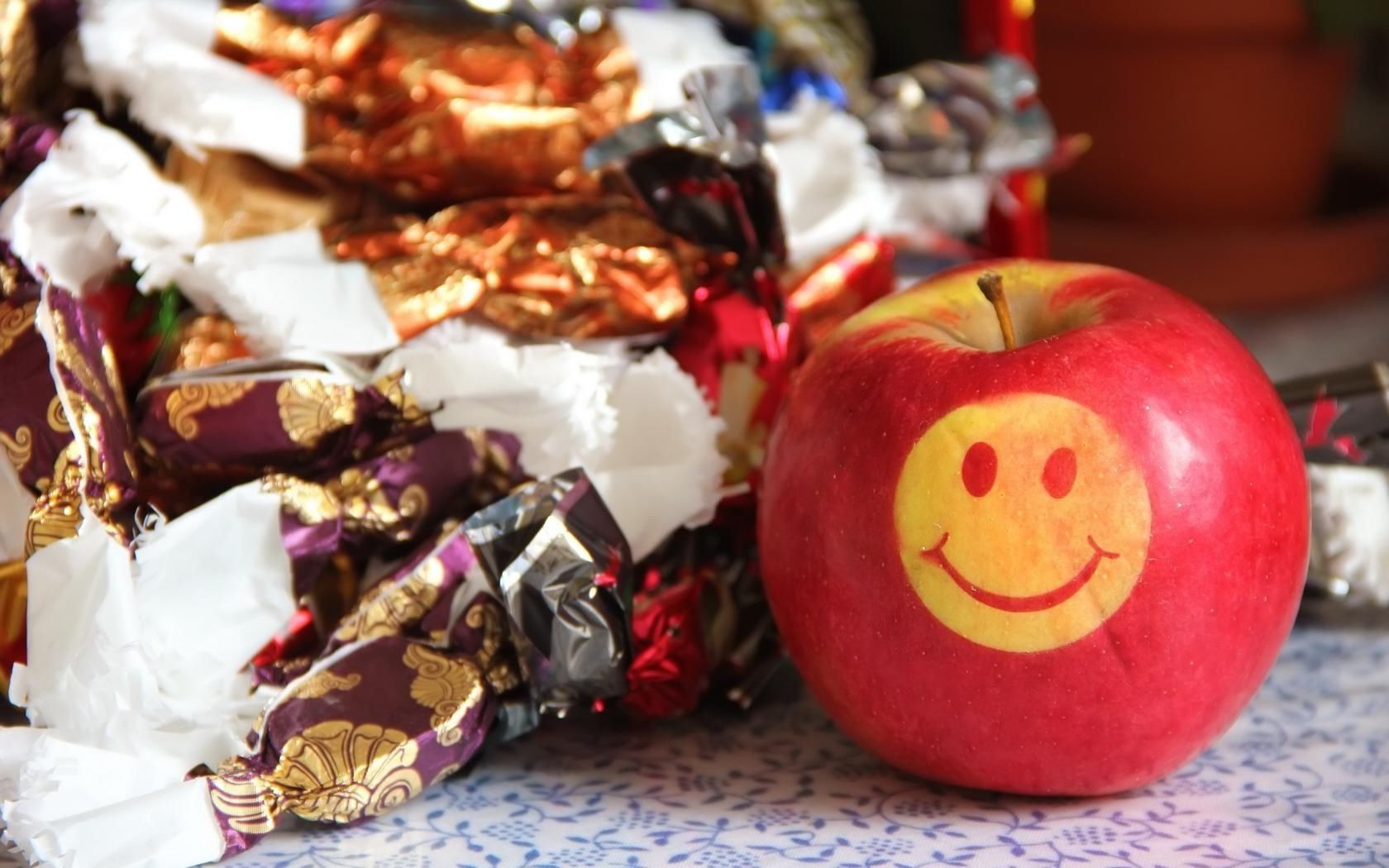 cibo mela frutta natale decorazione vacanza tradizionale