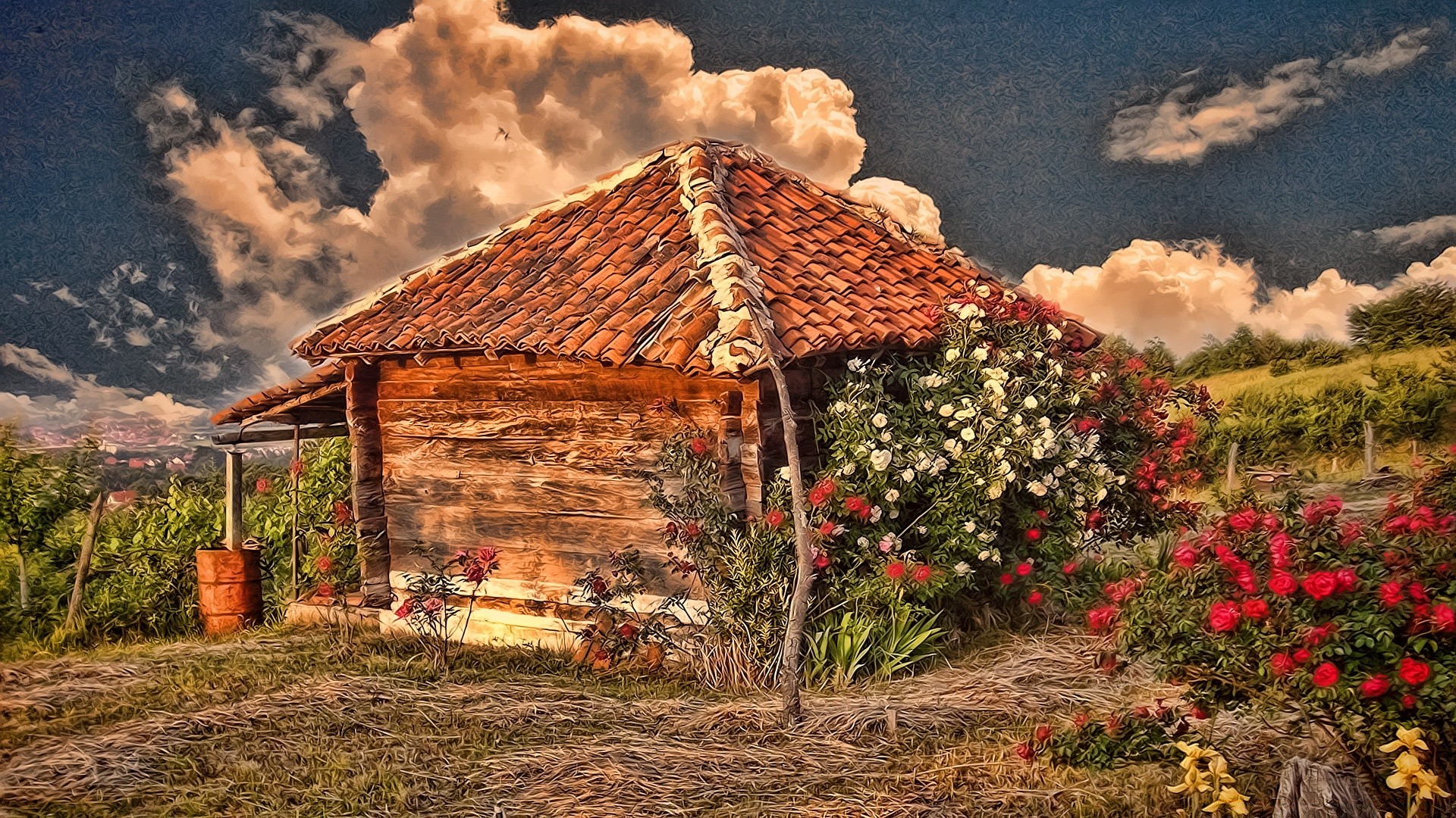 disegni casa fattoria casa agricoltura albero paesaggio all aperto viaggi cielo casa legno architettura natura montagna fienile