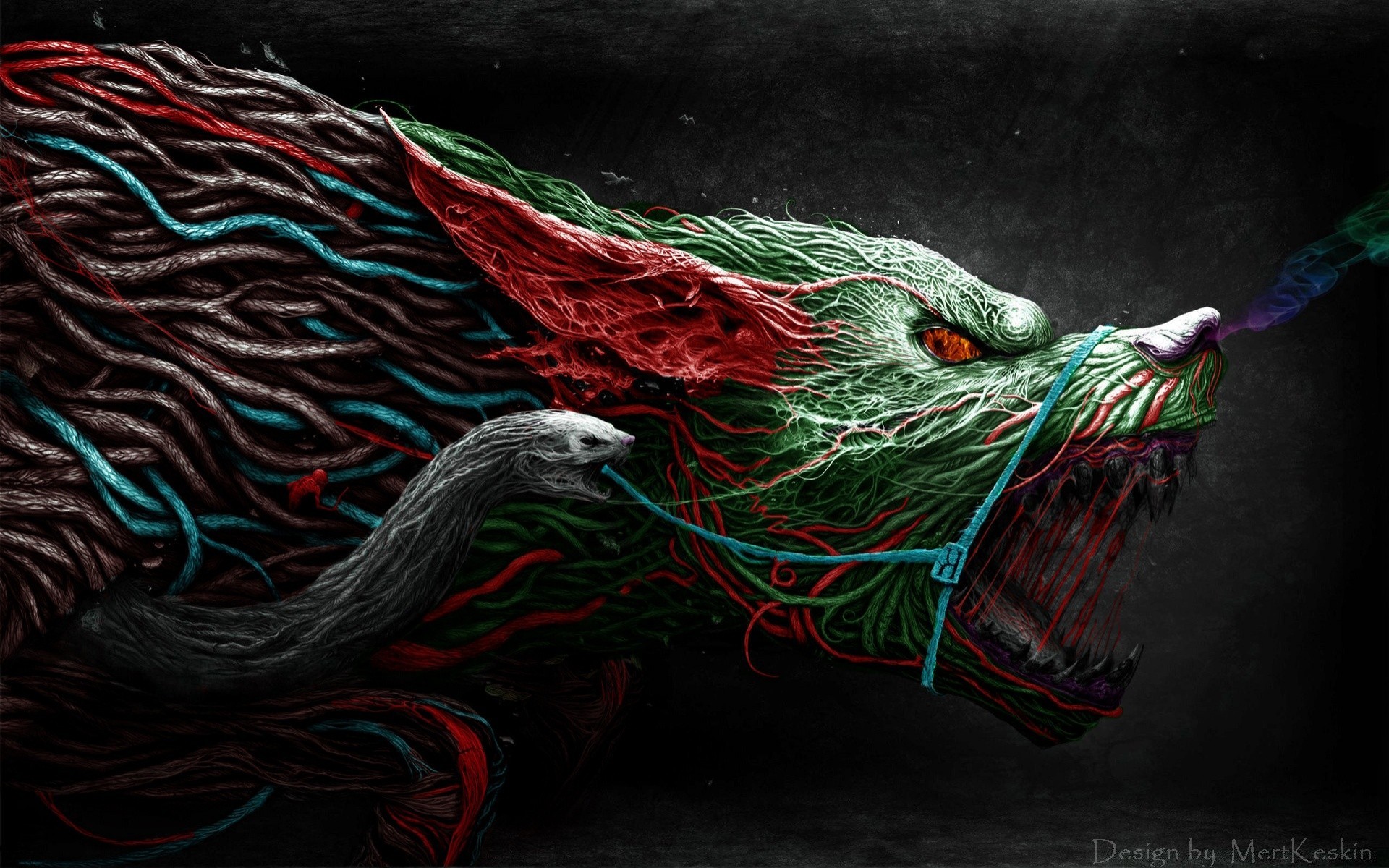 fantasia corda colore desktop arte fiamma