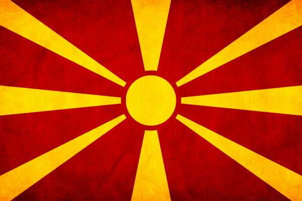 Sole nei toni del rosso e dell arancio