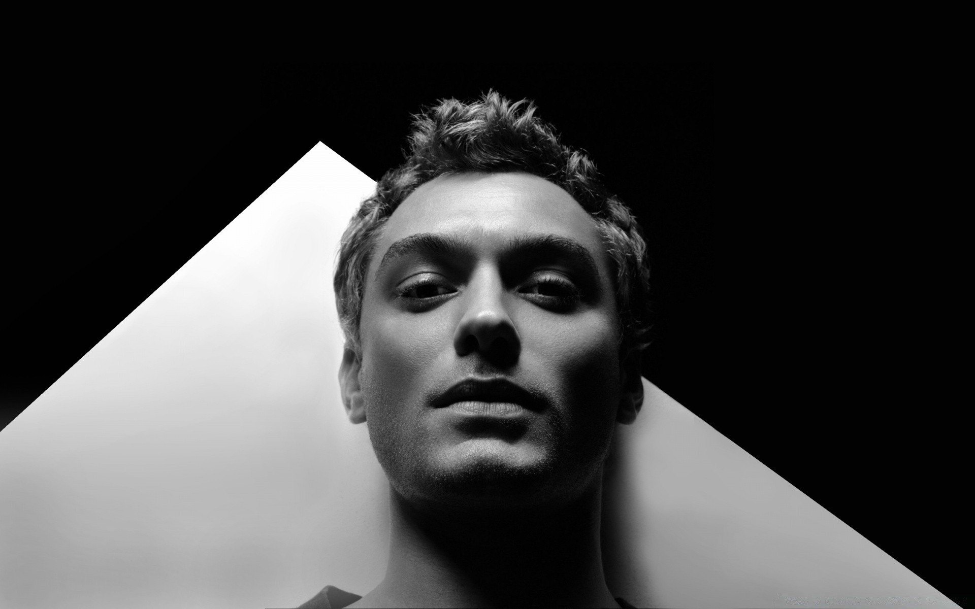 attrici ritratto singolo uomo adulto monocromatico moda