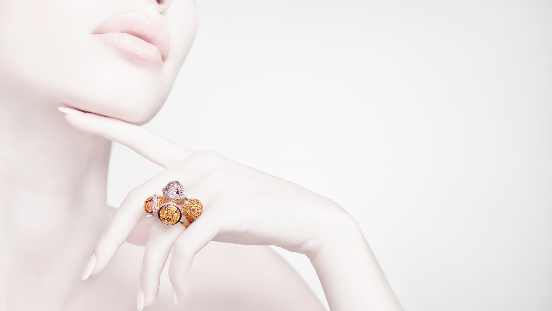 donna nudo ragazza pelle moda ritratto