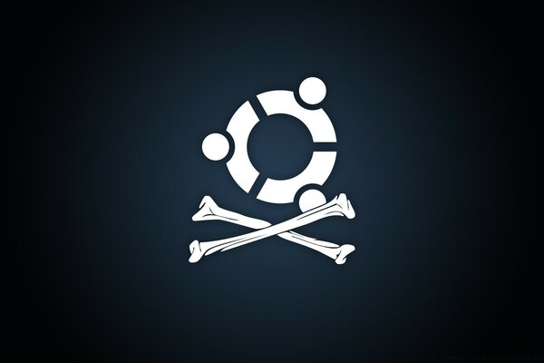 Illustrazione di progettazione di Linux con simbolo