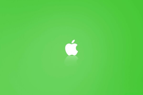 Carta da parati verde apple apple