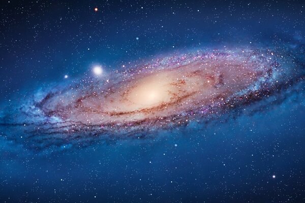 Bella immagine della galassia nello spazio