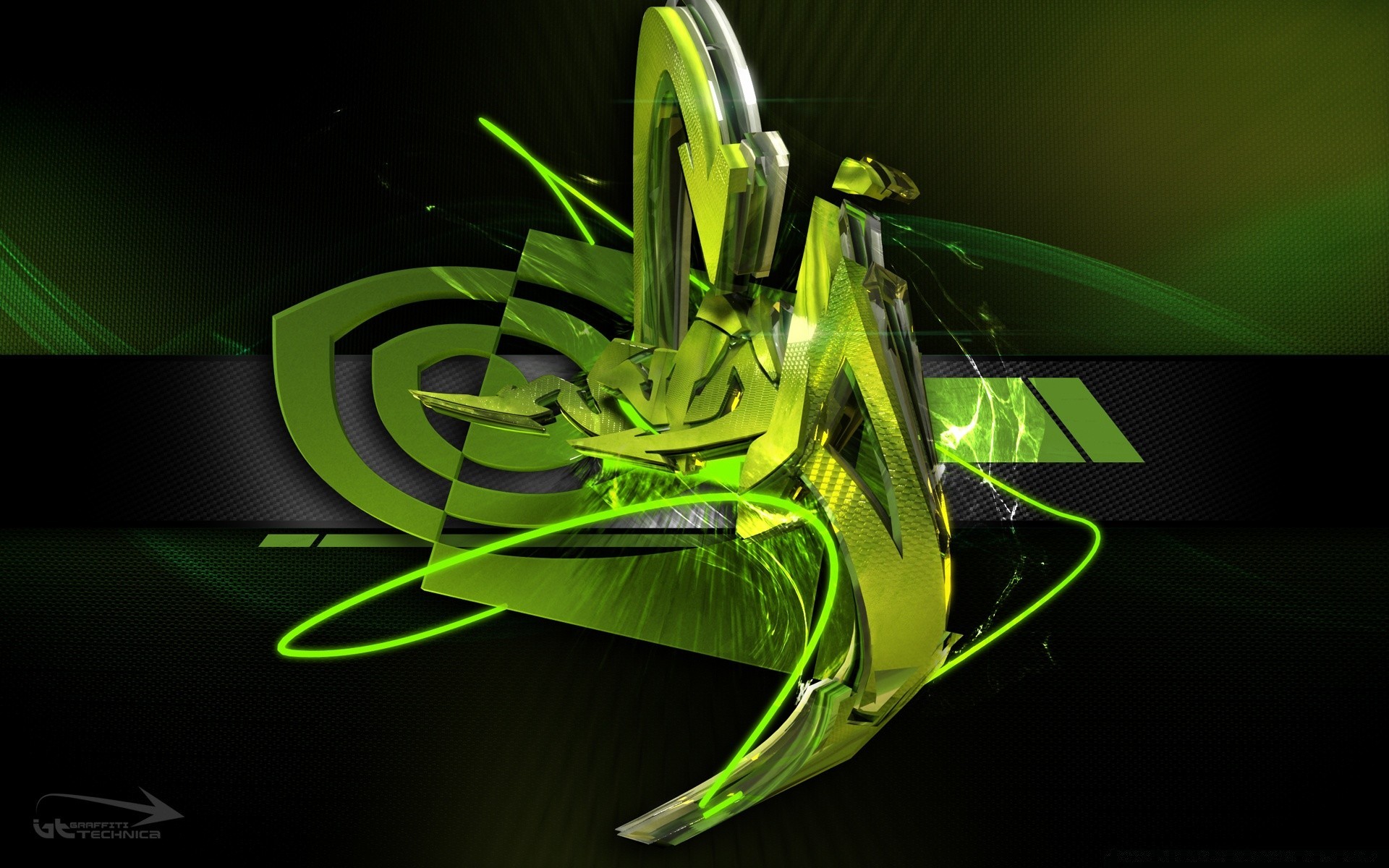 nvidia foglia desktop astratto flora colore natura luce