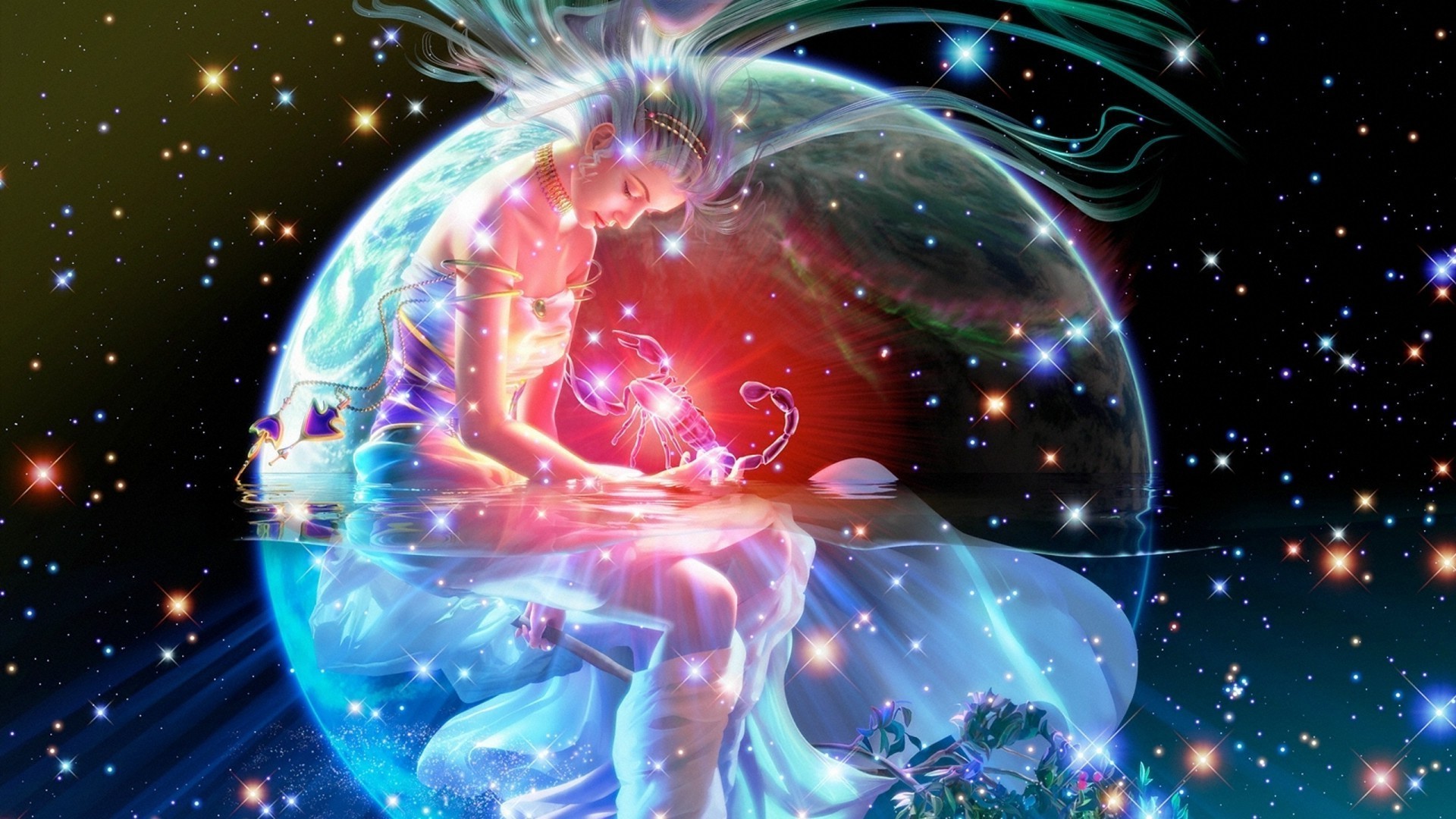 astratto design luce movimento desktop sfera spazio scienza luminescenza luminoso a forma di palla carta da parati