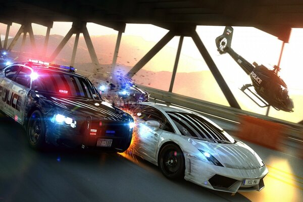 Sistema di trasporto gara need for speed