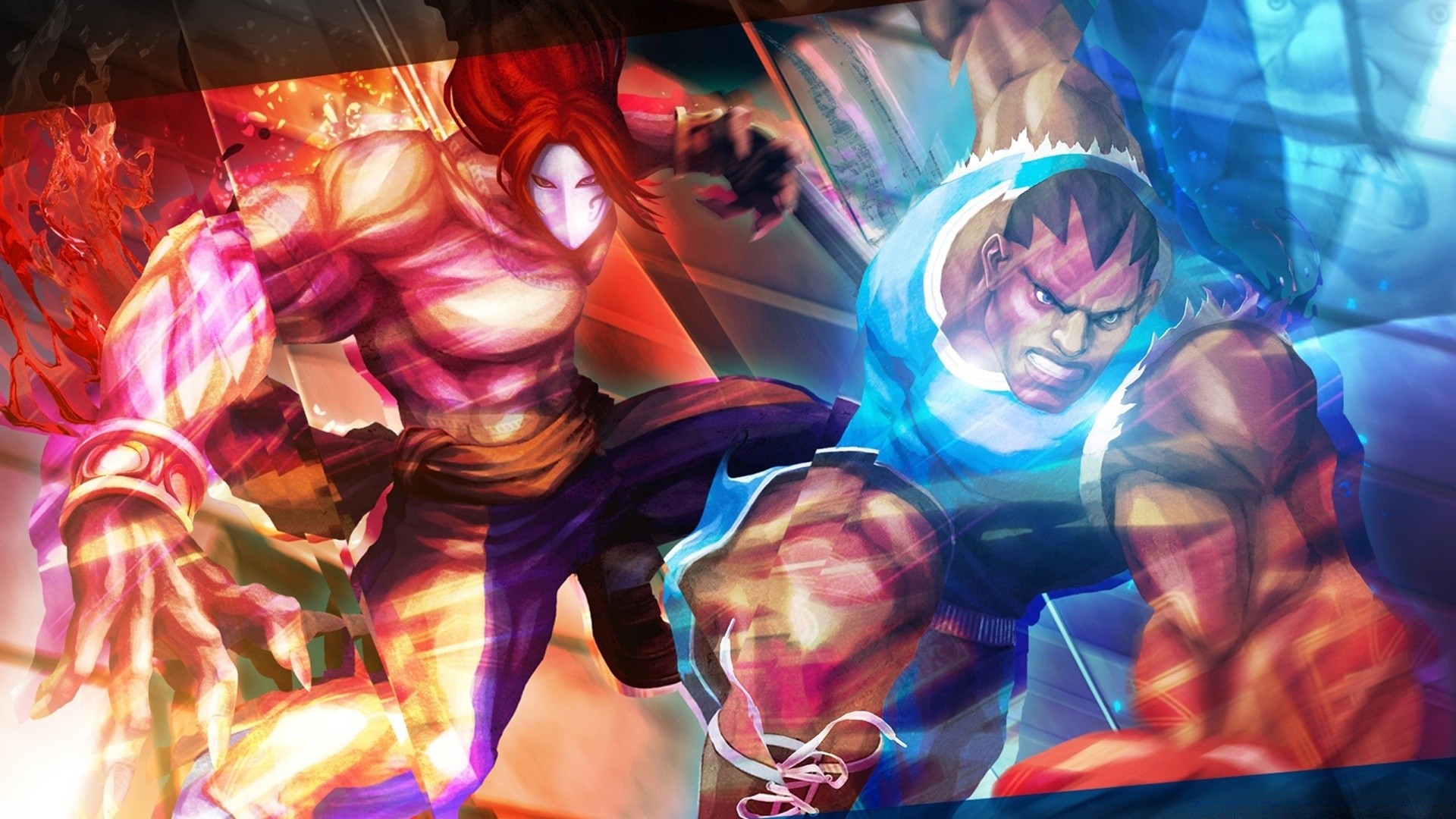 street fighter arte luminoso sfocatura astratto musica vacanza divertimento