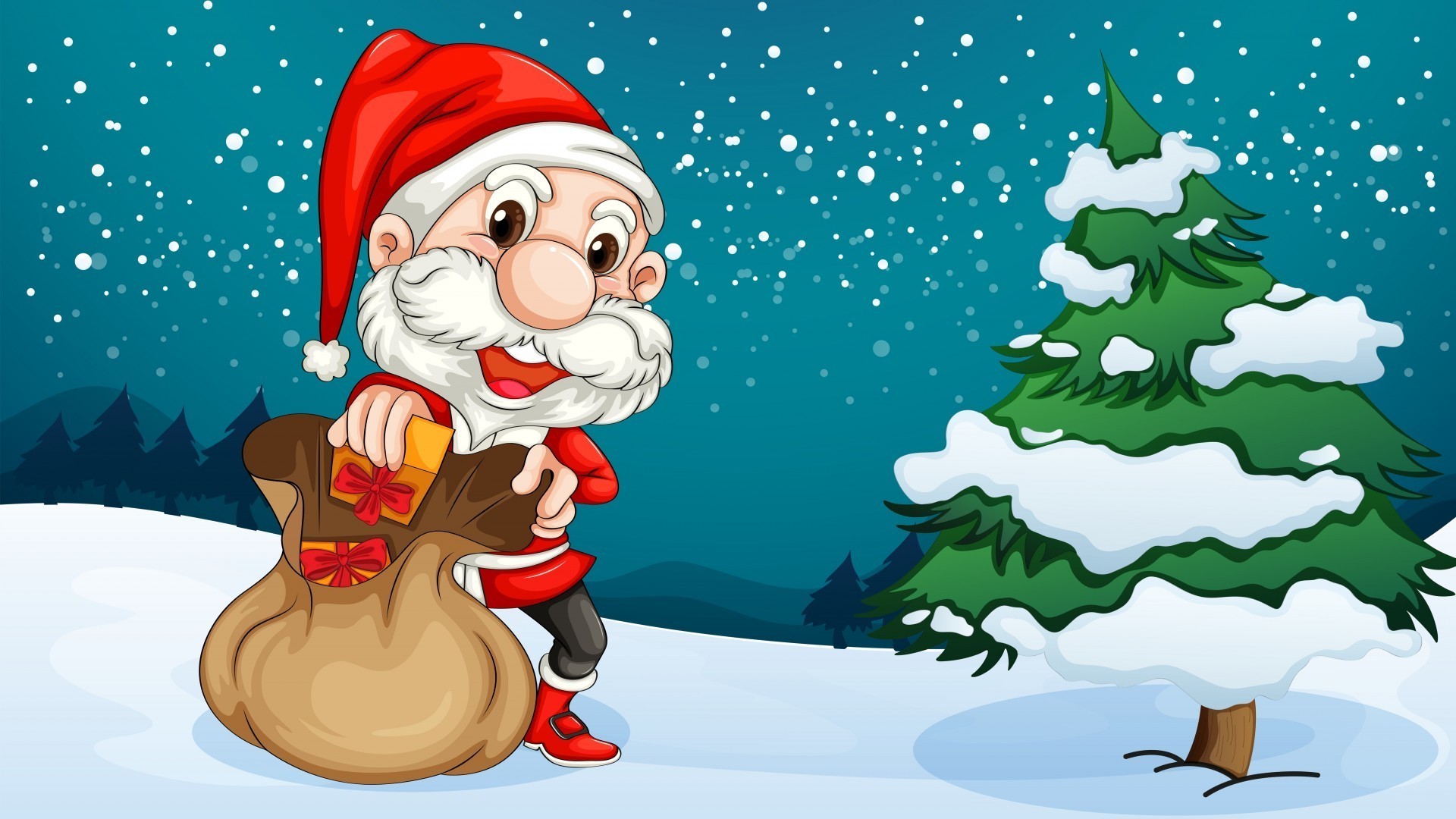 nuovo anno schizzo illustrazione vettore natale inverno merry cervo grafico neve copertura copertura sciarpa pupazzo di neve carattere eva fiocco di neve