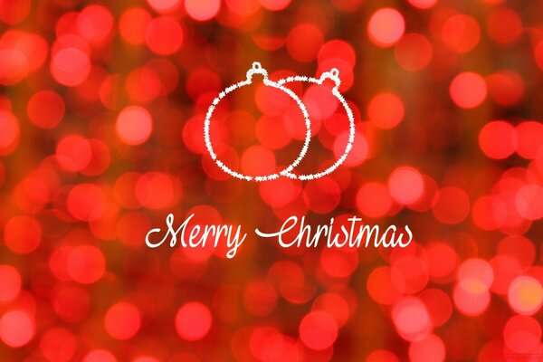 Cartolina di Natale con luce come regalo
