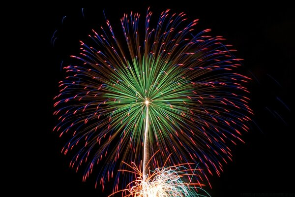Colori vivaci del saluto festivo