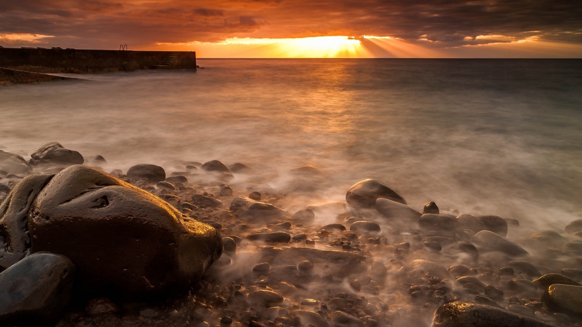 tramonto acqua spiaggia alba oceano mare mare sole paesaggio sera crepuscolo sabbia surf viaggi