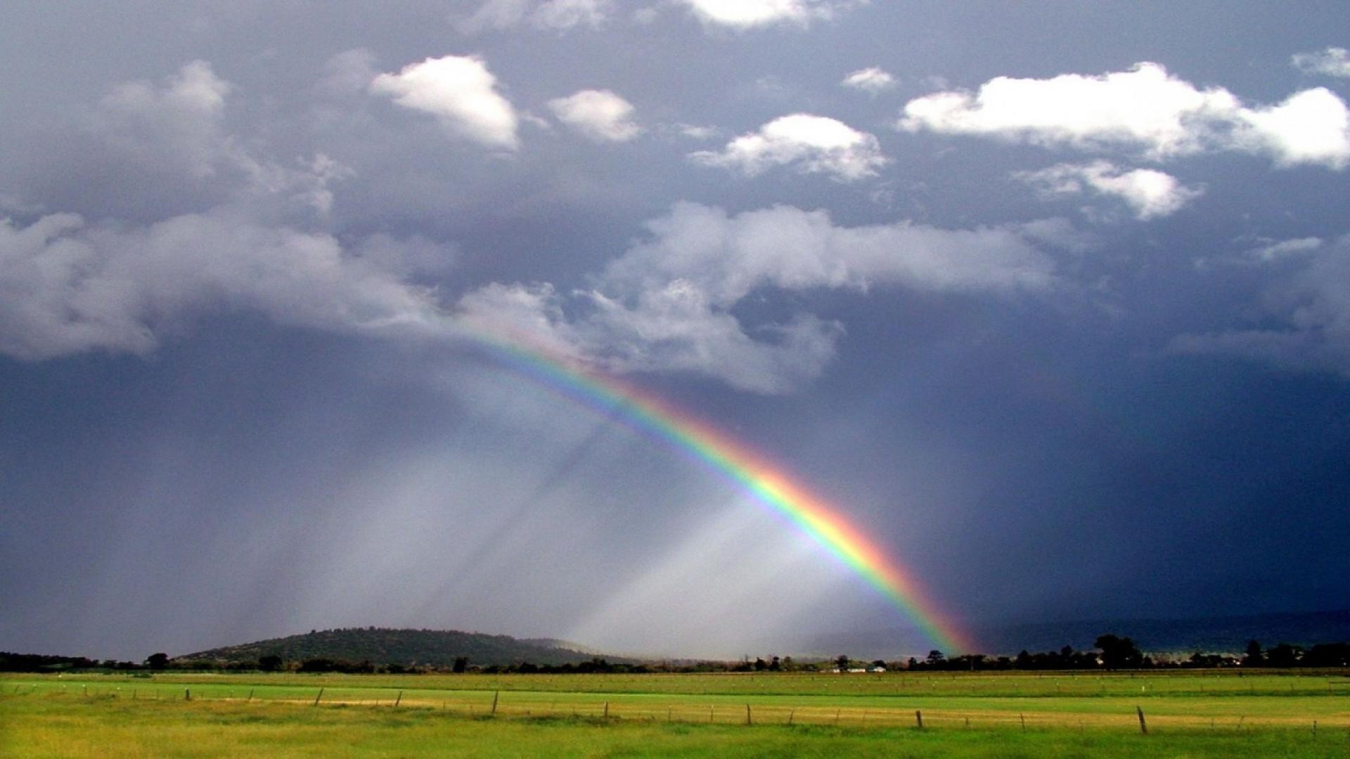 arcobaleno paesaggio pioggia tempesta cielo tempo agricoltura natura sole tramonto fattoria alba