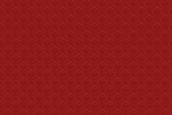 Obom rosso con stemmi stampati