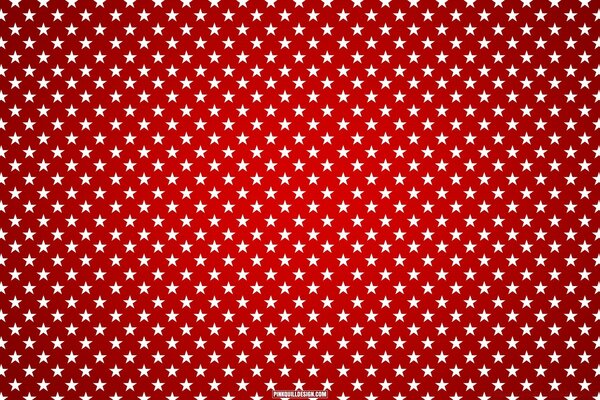 Piccole stelle bianche su sfondo rosso