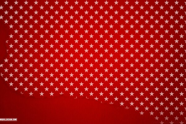 Carta da parati geometrica rossa sullo sfondo