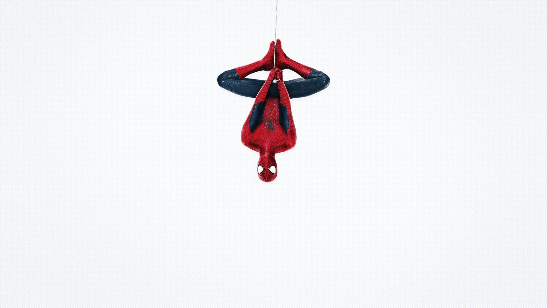 spider-man appeso uno giocattolo