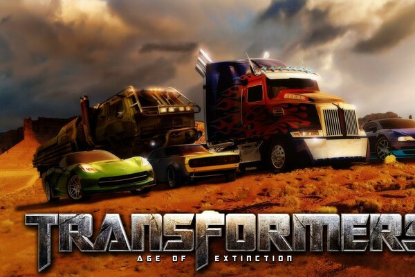 Personaggi del film Transformers in copertina